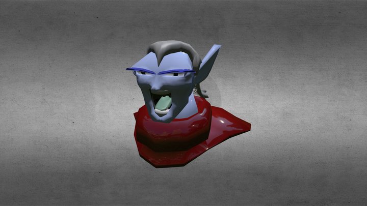 Magus From Chrono Trigger 3D Model