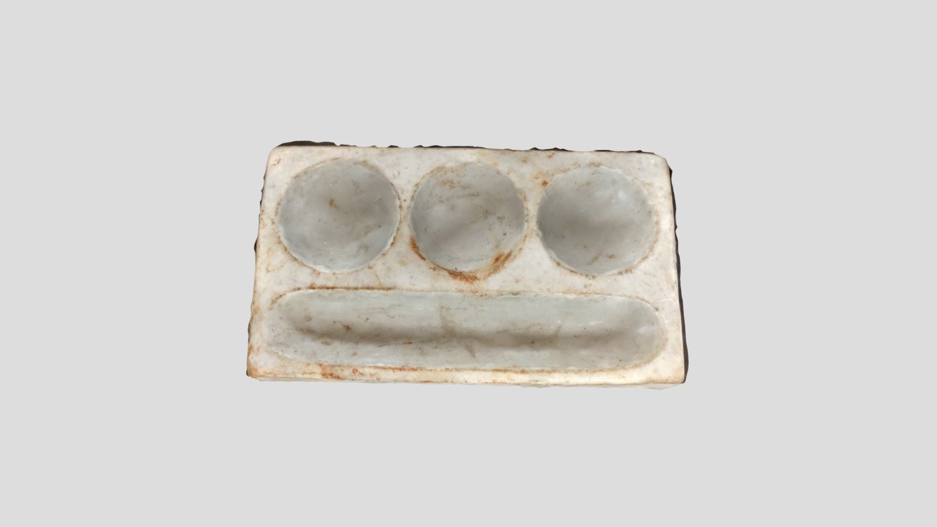 Ceramic Paint Palette: EOA:2022.20.1