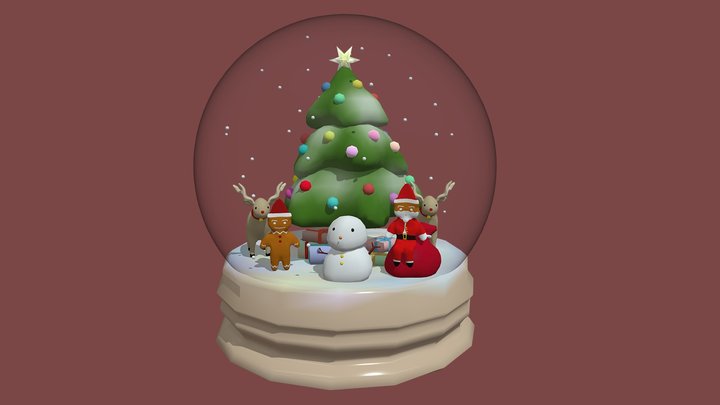 Christmas Ball 3D Model
