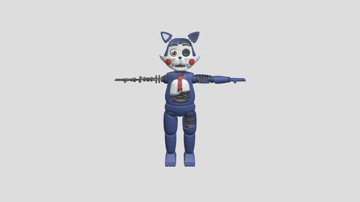 Withered Candy 3D Model