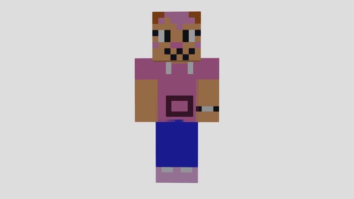 Minecraft pinkheart (old!) – Free 3D Model STL