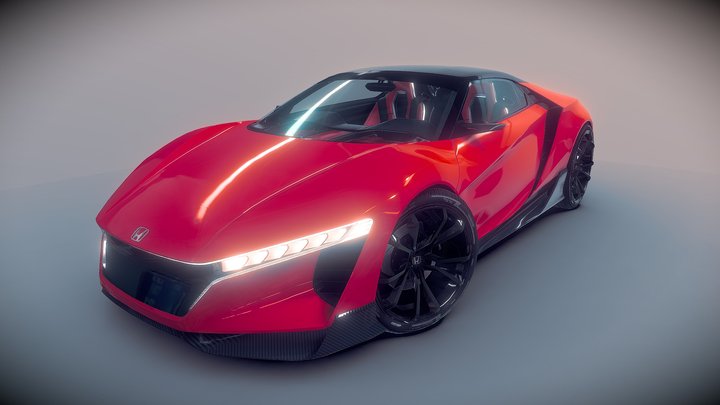 Honda Sport Vision 2020 3D Model