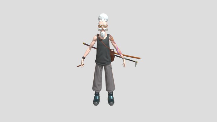 Stylized Character 3D Model