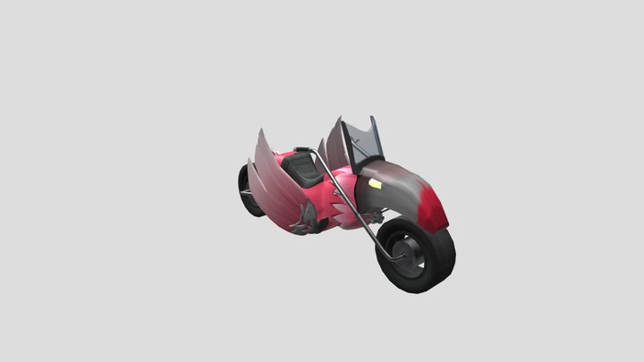 Vehicle - Bird Themed Hero Motorcycle - Holly N 3D Model