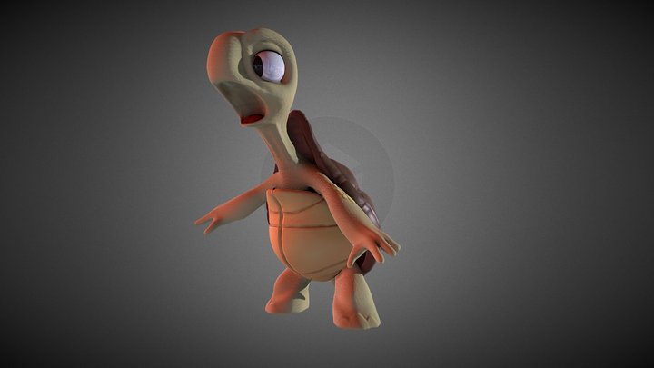 Turtle 3D Model