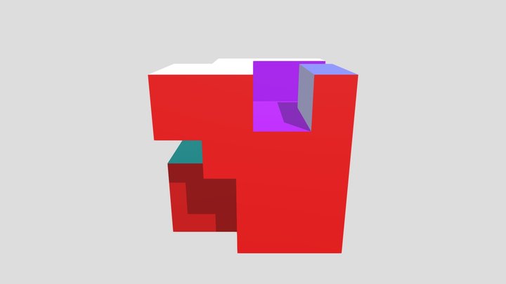 Cubo Ejemplo 3D Model