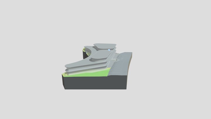 W 3D Model