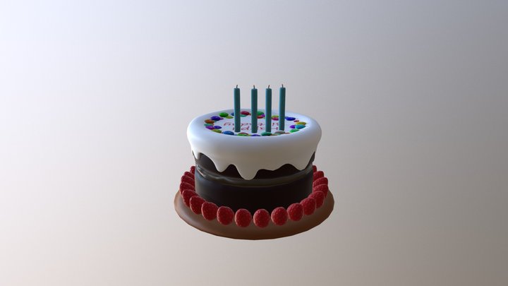 Cake N120916  3D model gsm3ds for interior 3d visualization   Kitchen Ware