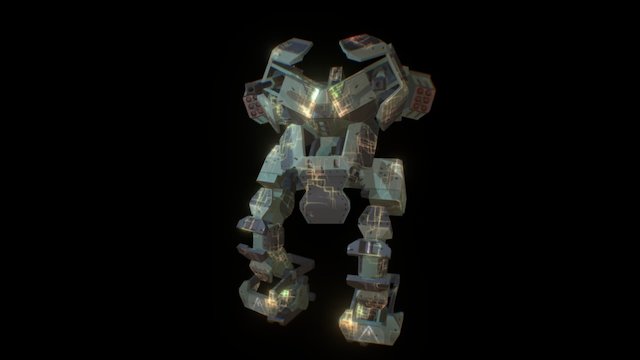 Military droid 3D Model