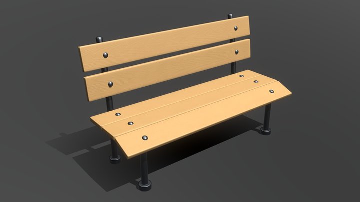 Bench – Modello 3D gratuito STL