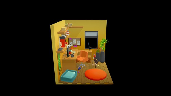 DAE Crib 3D Model