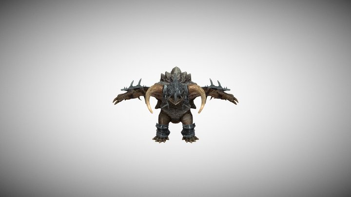 Turtle Warrior2019 3D Model