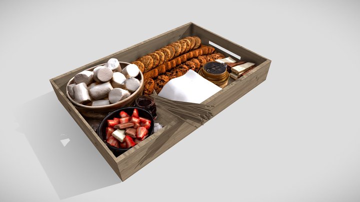 Postre 3D Model