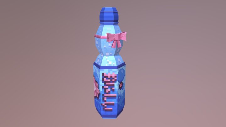 Cute Drink 3D Model