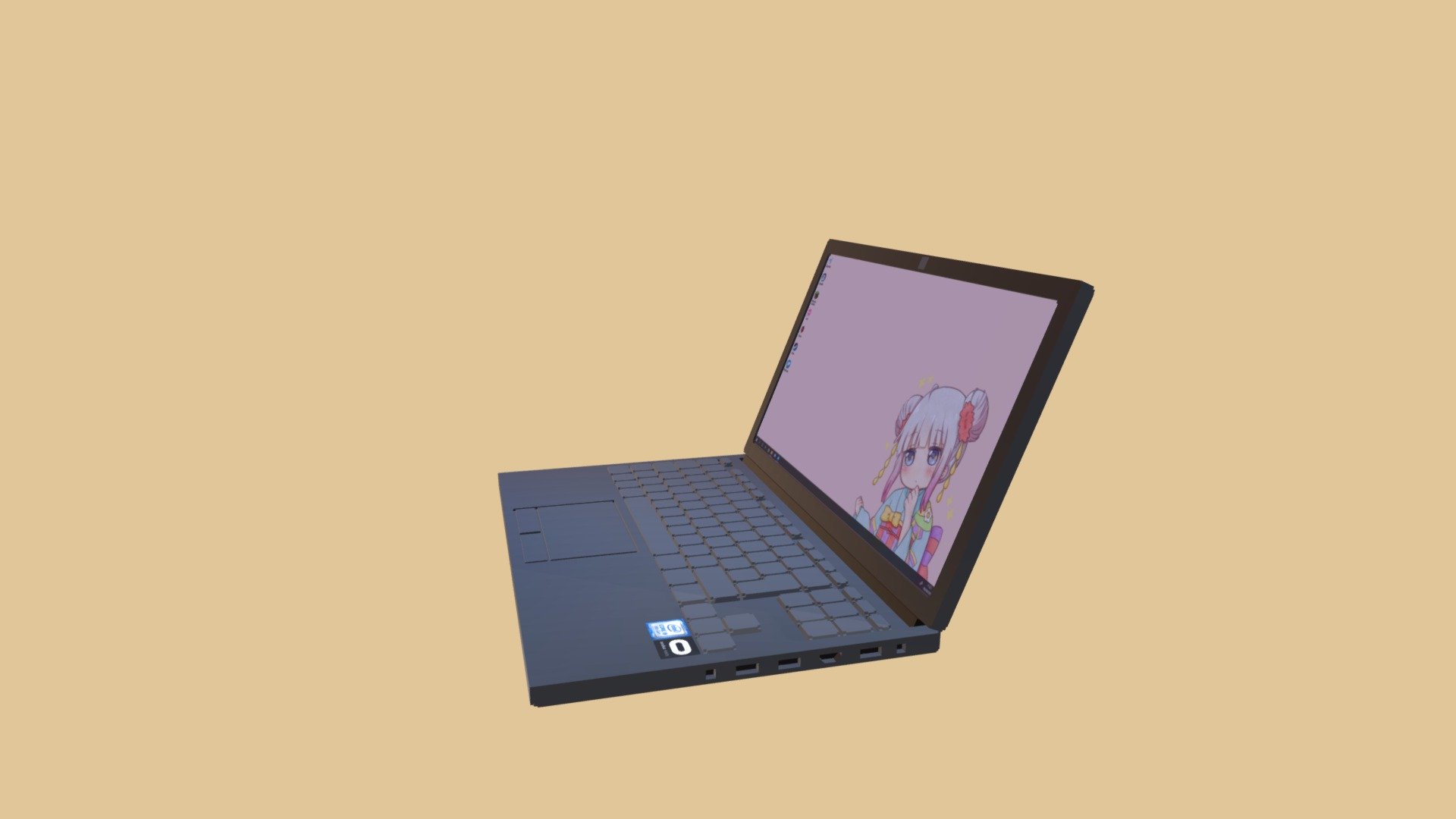 Falcon Northwest i9 oculus ready laptop*UPDATED* 3D model by