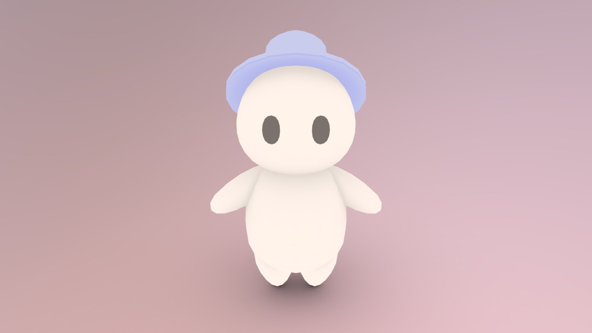 FREE Marshmallow Hat Guy Download Free 3D model by bervync [fbaee38