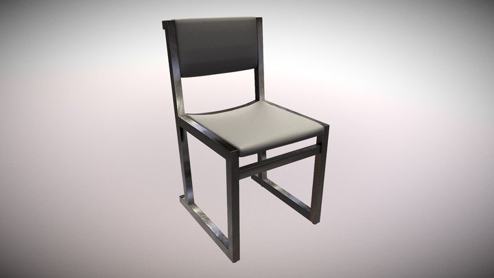 Camerich Emily chair - Fabric seating 3D Model