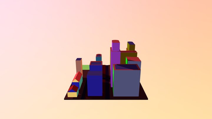 Sample City 3D Model