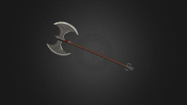 Medieval axe 3D Model
