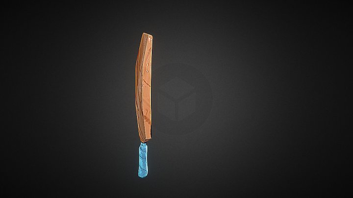 CricketBat 3D Model