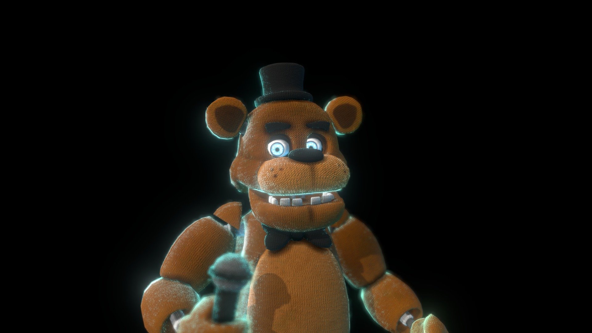 Freddy Faz-Bear - AR - Workshop - Download Free 3D Model By Faertoon ...