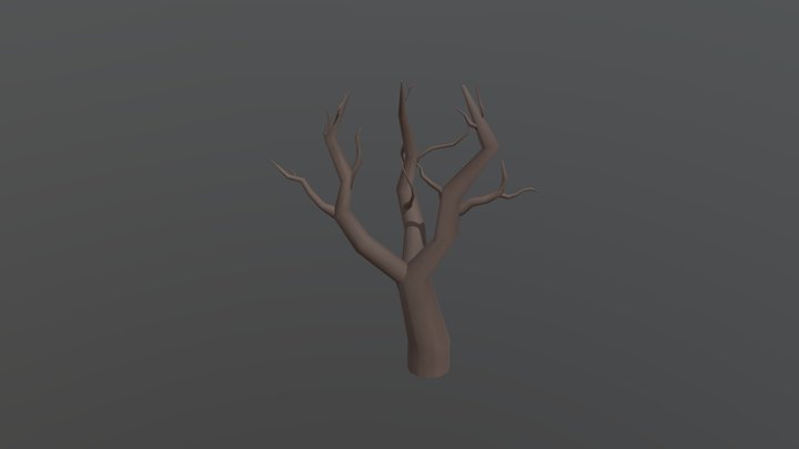 Spooky Tree 3D Model