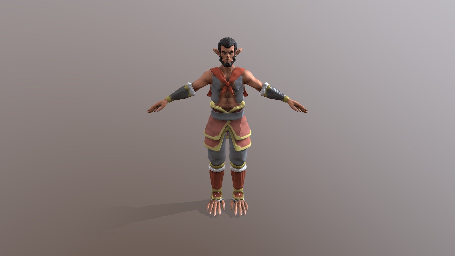 Sun Wukong 3d Model By Thelias91 [fbb1f82] Sketchfab