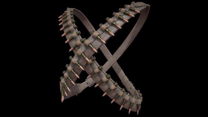 Bandolier 3D Model