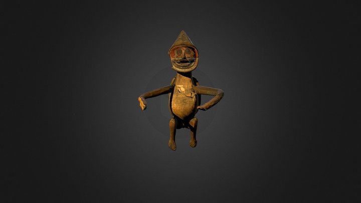 Kareau Sculpture - Andre Breton's Collection 3D Model