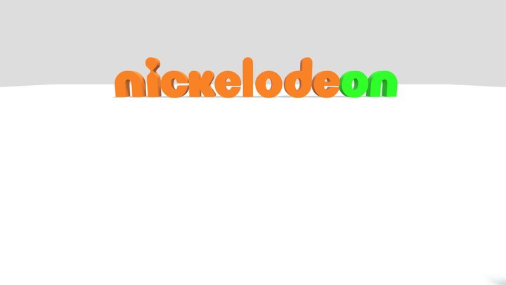 Nickelodeon International VOD Logo Remake 2014 3D Model