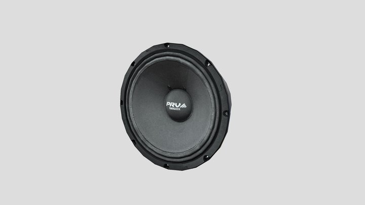 Speakers Sound System prv 3D Model