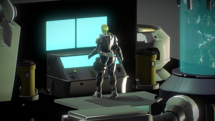 Laboratório tecnológico/Technological laboratory 3D Model