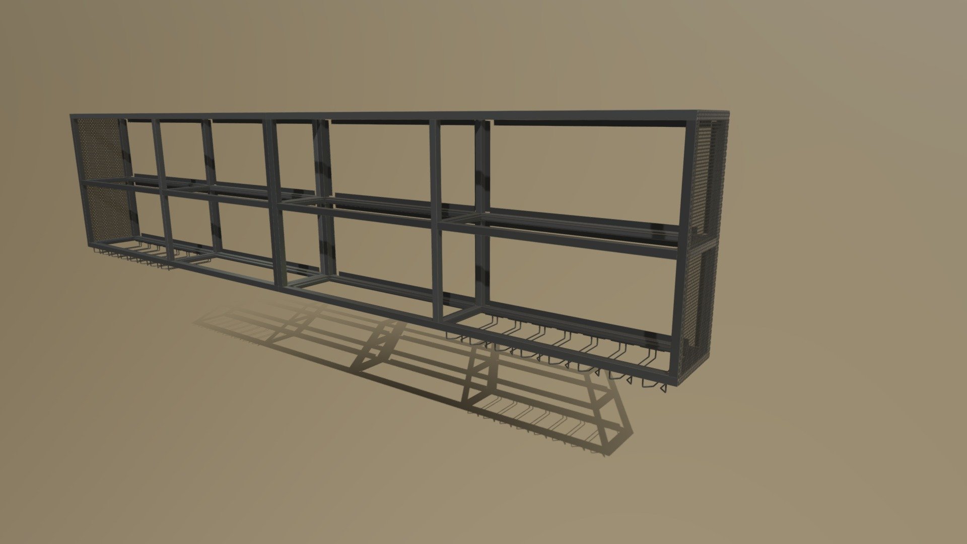MS - Members Bar Frame - Design Intent - Download Free 3D model by ...