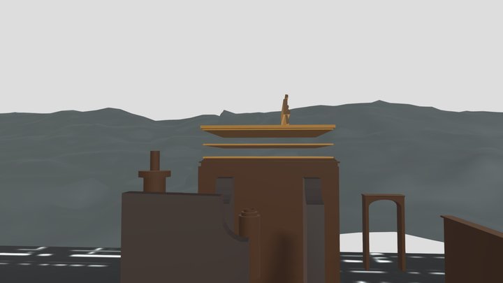 21st Century Blajufido Logo Remake (2021 UPD) 3D Model