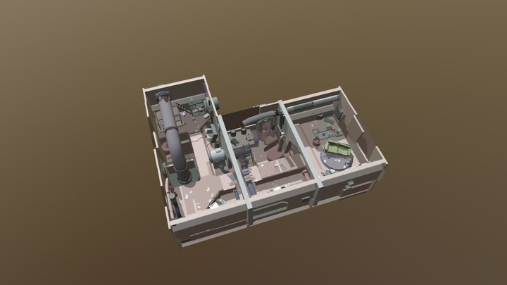 Room 9 Rust 3D Model