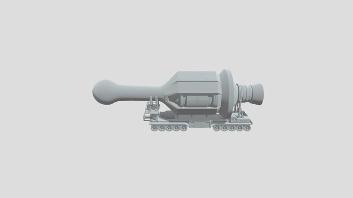 Colossus in the Hangar 3D Model