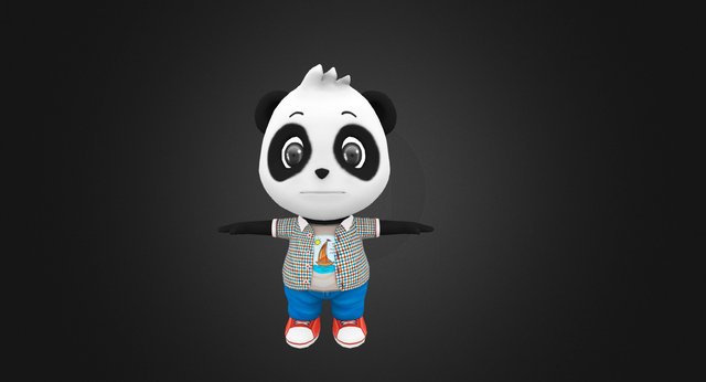 Panda 3D Model