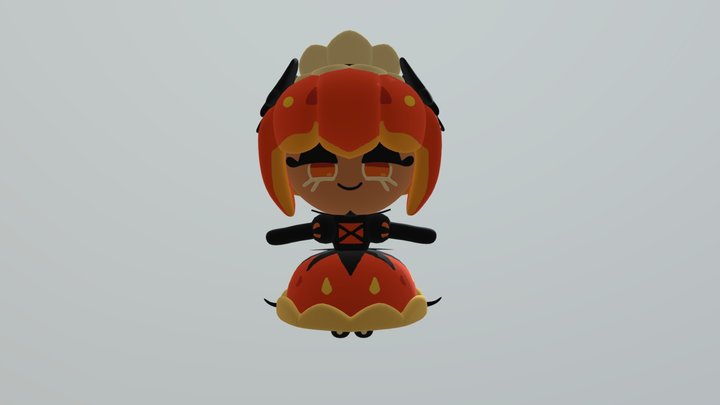 Pumpkin Pie Cookie – Modello 3D gratuito STL