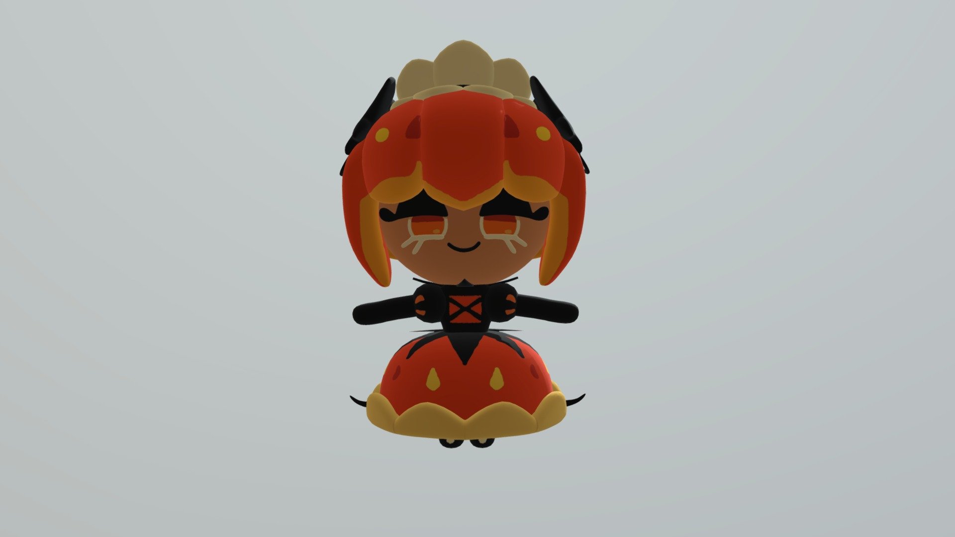 Pumpkin Pie Cookie - Download Free 3D model by Shedletsky (@Shedletsky ...