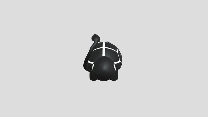 Black Tortoise 3D Model