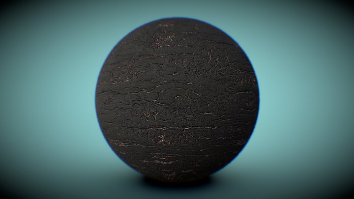 Dark Rough Wood | Tile Texture – Modello 3D gratuito STL