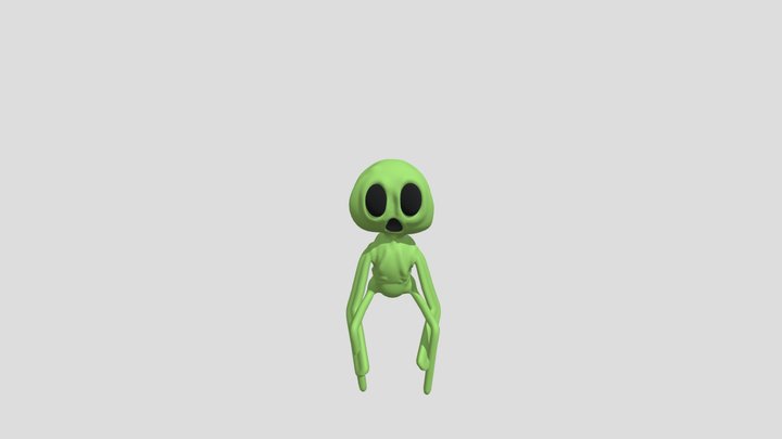 Sitting Idle (1) 3D Model