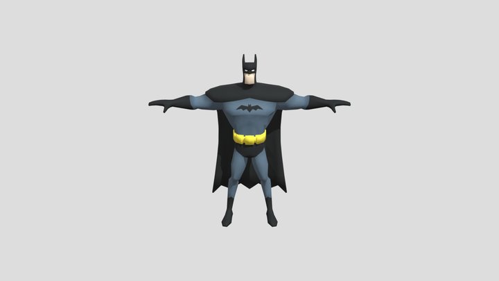 Batman (Justice League Unlimited) 3D Model