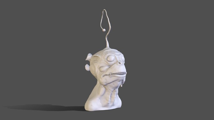 Hi-Poly Creature Study - 3D Print Ready
