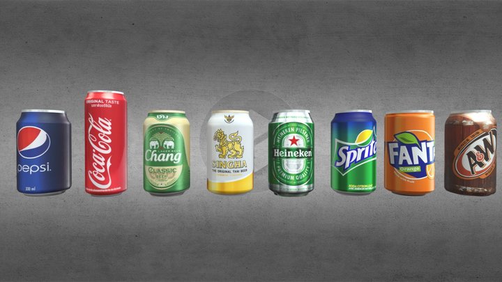 Soda pack – Modelo 3D gratuito STL