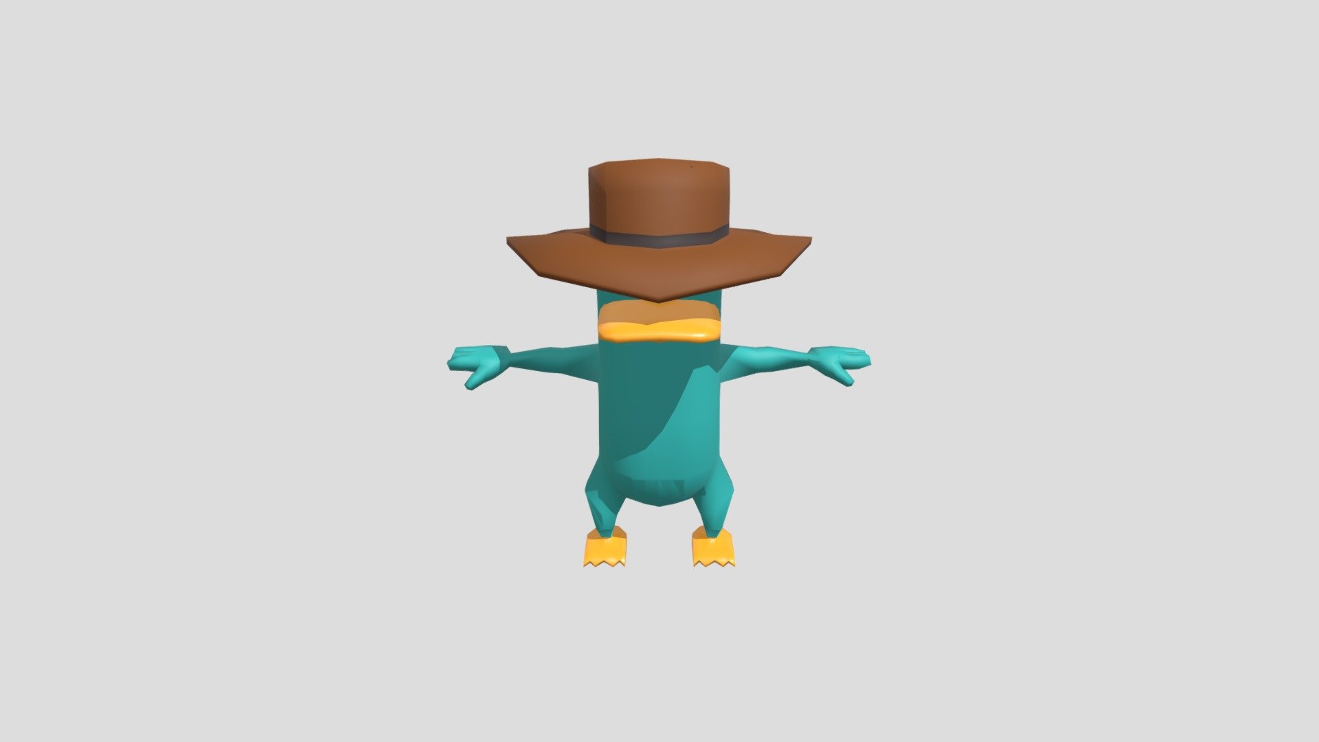 Free STL file Perry the platypus - Agent P. 🦆・Model to download and 3D  print・Cults