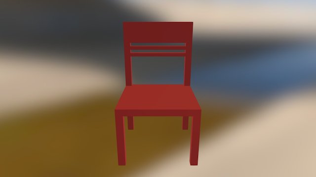 Kursi (Chair) 3D Model
