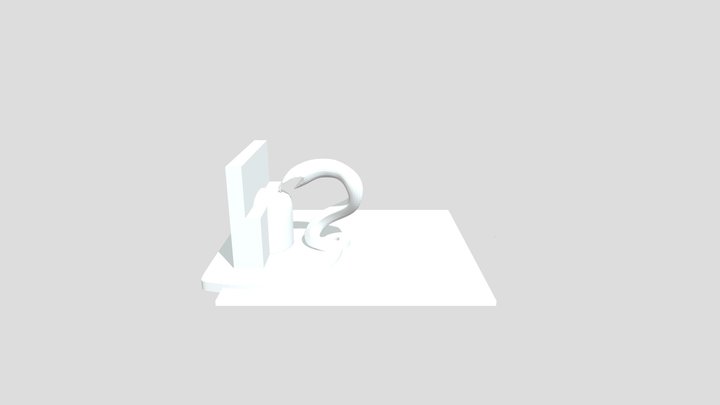 Harry Vs Basilisco - Oyaregui 3D Model