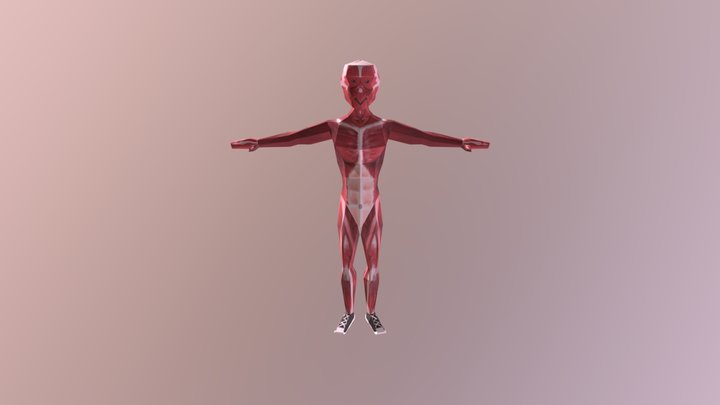 1075448054_張育綺_Man 3D Model
