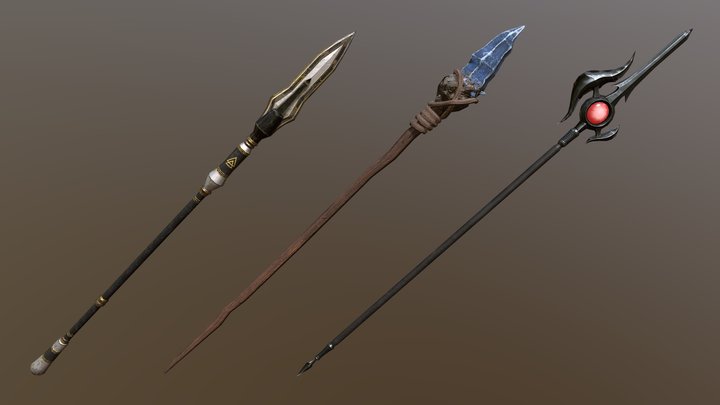 Spear Designs 3D Model